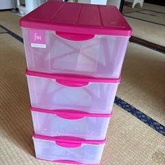 【決まりました】家具 4段収納ケース