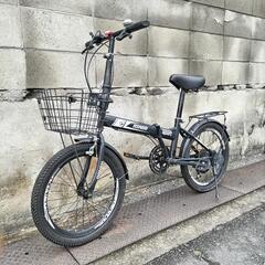 折りたたみ自転車　外装7段変速
