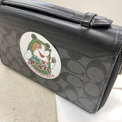 💍入荷!【ブランド】男性用COACH  オーガナイザー  ダブルジップ【ブランド品高価買取アールワン田川】の画像