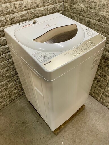 大阪送料無料★3か月保障付き★洗濯機★2019年★トウシバ★5.0kg★AW-5G8★S-11