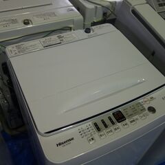 236【2022年製】5.5㎏ 全自動洗濯機　ハイセンス【キレイめ】の画像