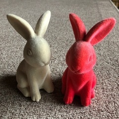 うさぎの置物