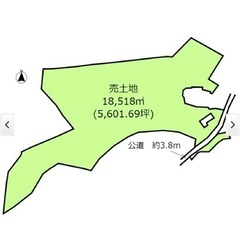 売地　多治見市大藪町 