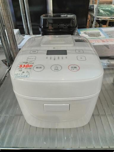 ★【ニトリ】炊飯器  3合  2022年製［BN201WH］キッチン家電  【3か月保証】北九州店舗店頭販売のみ