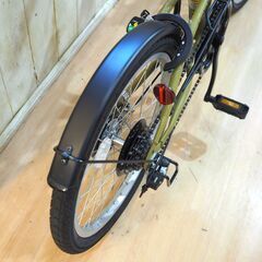 ほぼ未使用◆ジープ JEEP JE-206G 2024年購入 折り畳み自転車 20インチ 6段変速◆の画像