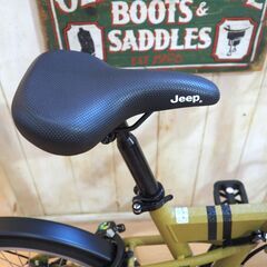 ほぼ未使用◆ジープ JEEP JE-206G 2024年購入 折り畳み自転車 20インチ 6段変速◆の画像