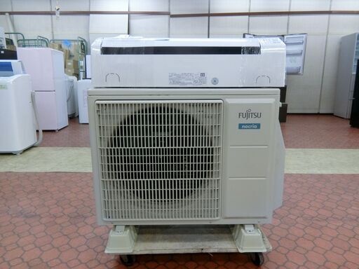 ID 193451　エアコン5.6K　富士通　2021年　１６～１８畳　冷暖単相200V　AS-AH561L2