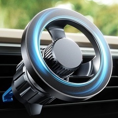 新品未使用　スマホホルダー 車 マグネット 超強磁力 片手操作 ...