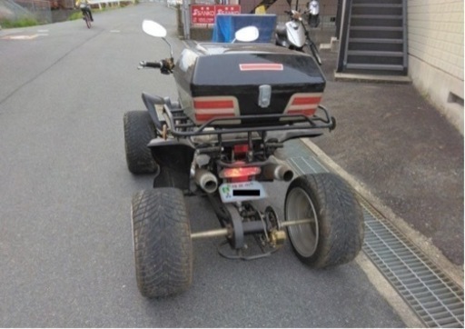フルサイズ 　四輪バギー　ATV　ミニカー登録　３速バックギア付　公道走行可能　　※２箇所追記あり　