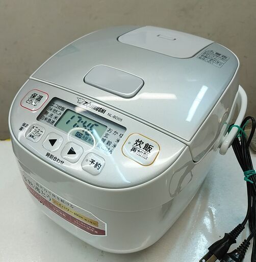 品質保証☆配達有り！6000円(税別）象印 マイコンジャー炊飯器3合炊き 2020年製 ホワイト