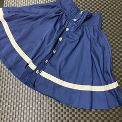 アクシーズファム★axes femme紺色のスカート