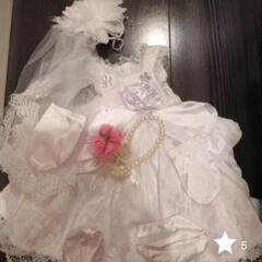 シェリーメイとダッフィー用のウエディング服の画像