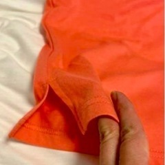 オレンジ　レディース服/ファッション Tシャツ の画像