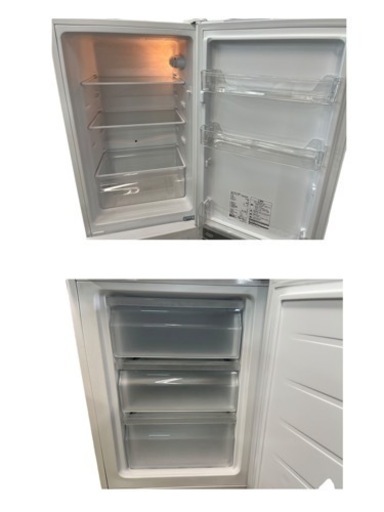 NO.1558 【2020年製】 maxzen 2ドア冷凍冷蔵庫 JR160ML01WH 157L 家電 キッチン家電 冷蔵庫