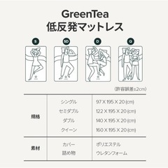 セミダブル　マットレスの画像