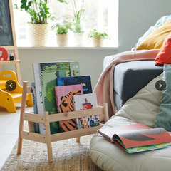 IKEA FLISAT フリサット ブックディスプレイ 本棚の画像