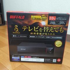 buffalo 外付けハードディスク　HDV-SQ2.0U3/VC