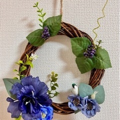 オーダーメイド フラワーリース 写真立て − 千葉県