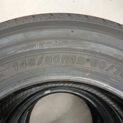新車外し　145/80R12　バン用タイヤの画像