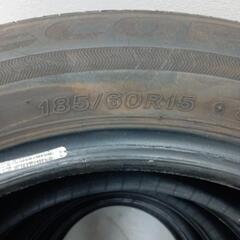 185/60R15 夏タイヤ4本　溝あり中古品の画像