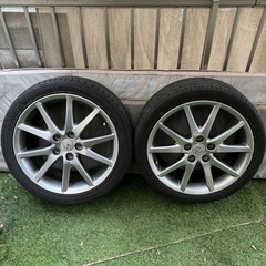 エスティマ　純正ホイール　225 40 18