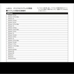 しまむら オリジナルワイヤレス充電器の画像