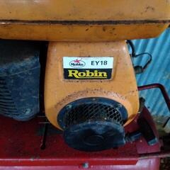 エンジン式エアーコンプレッサー。の画像