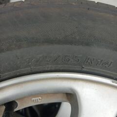 175/65R14 夏タイヤ4本ホイール付きの画像