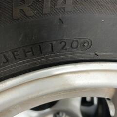 175/65R14 夏タイヤ4本ホイール付きの画像