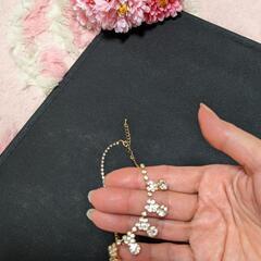 新品♡ゴールド♡パーティ♡キラキラ♡ゴージャス♡ネックレス♡その⑧の画像