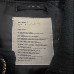 wtaps ジャケット