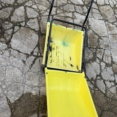 スノーダンプ▲2台セット！除雪機！黄色！プラ製では1番丈夫です！