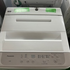 早い者勝ち大セール‼️‼️＋ご来店時、ガン×2お値引き‼️Panasonic(パナソニック) 2022年製 6.0kg 洗濯機🎉る