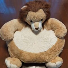 コストコのアニマル・キッズソファ（ライオン）