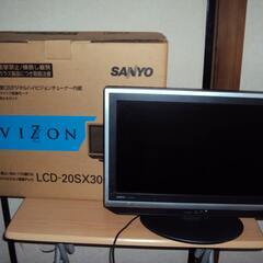ジャンク品液晶カラーテレビLCD-20SX30