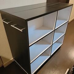 　移動式本棚　家具 収納家具