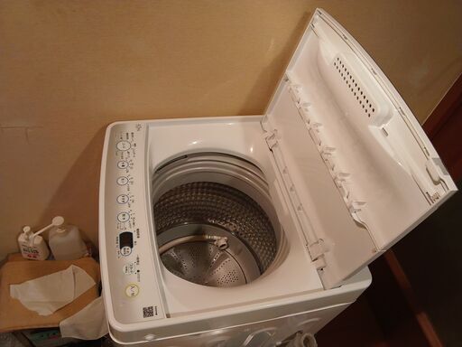 【ほぼ新品】Haier 洗濯機　使用期間2ヶ月