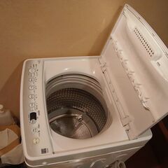 【ほぼ新品】Haier 洗濯機　使用期間2ヶ月