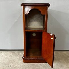 『FPPASI』イタリア製 コールボックス 電話台 TEL台 スモールキャビネット キャビネット チェスト 象嵌の画像