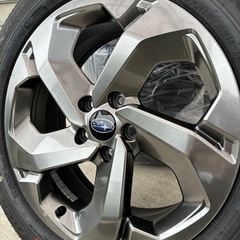 フォレスター タイヤ&ホイール新車外し4本セットの画像