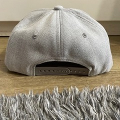 men'sキャップ（シルバー）アメリカ国旗【お値段交渉可】の画像