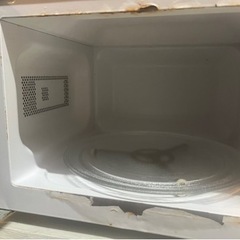 キッチン　家電　電子レンジの画像