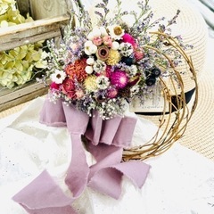 リース　ドライフラワー　tpgjmの画像