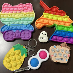 【中古】ポップイットセット【おもちゃ　プッシュポップ　ゲーム　キ...