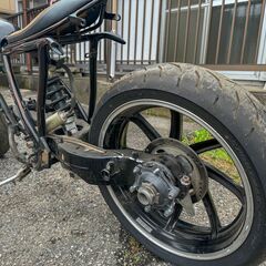 SR400 1JR カスタムフレーム　書類付　おまけあり　訳あり格安の画像