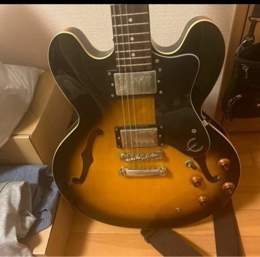 エピフォンdotギグバック付き楽器 弦楽器、ギター