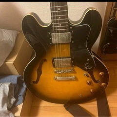 エピフォンdotギグバック付き楽器 弦楽器、ギター