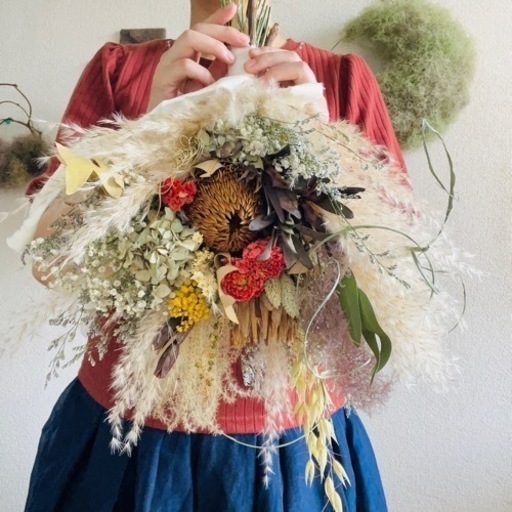 スワッグ　ドライフラワー