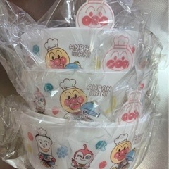 アンパンマンクラブ　キャニスター2個➕ザル&ボウルセット3個の画像