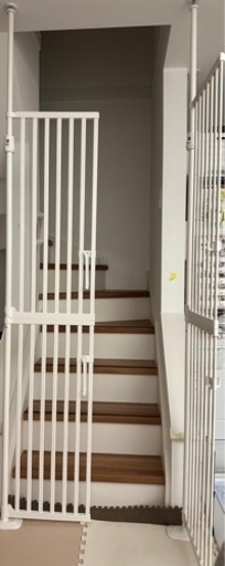 飛び出し防止ペットゲート ホワイト